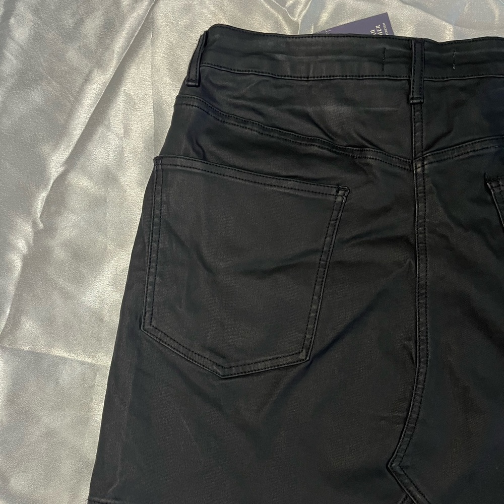 Beautiful faux leather black mini skirt!!! - Picture 7 of 7